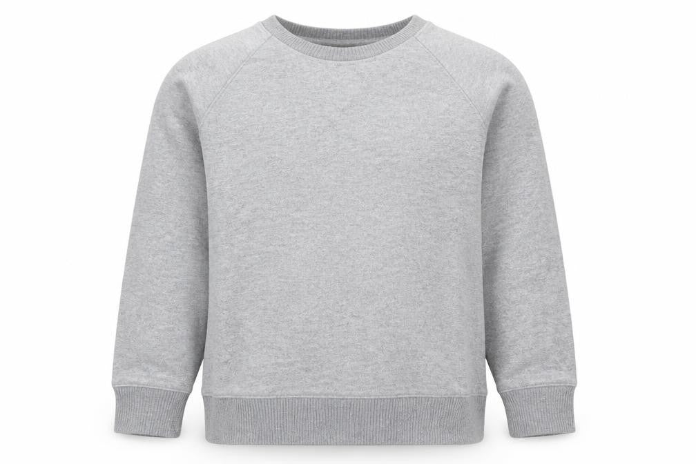 Next Grey Knit Crew Neck Pullover Sweatshirt Unisex Adults Size 14