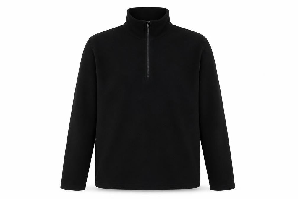 Craghoppers Mens Black M Fleece 1/4 Zip Pullover Sweatshirt