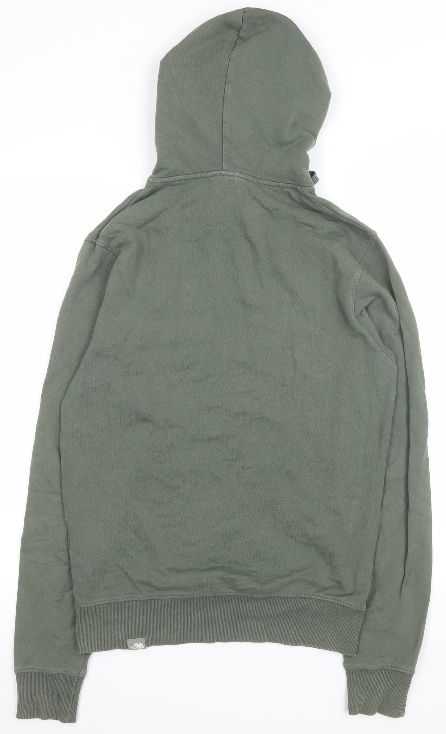 The North Face Men's Green Pullover Hoodie XS Regular Fit