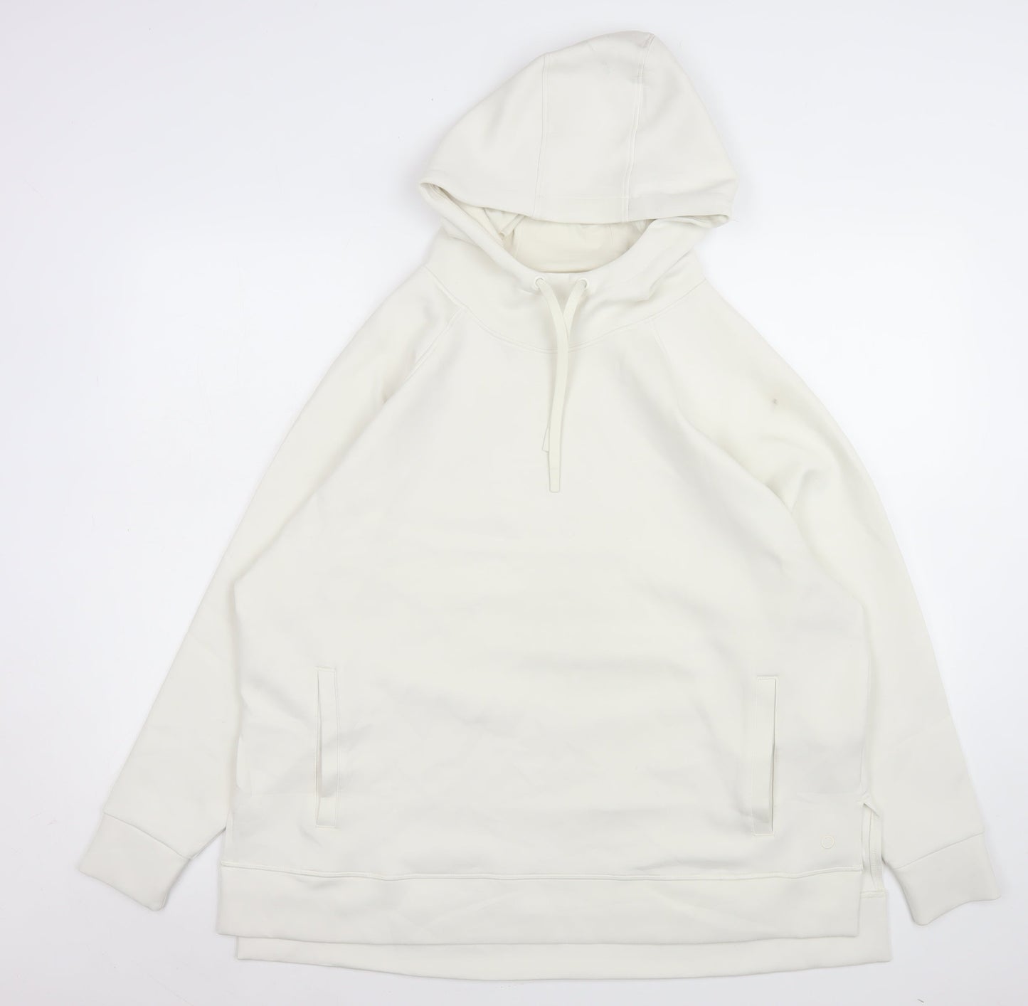 Marks and Spencer Men’s Ivory Pullover Hoodie Large Knit