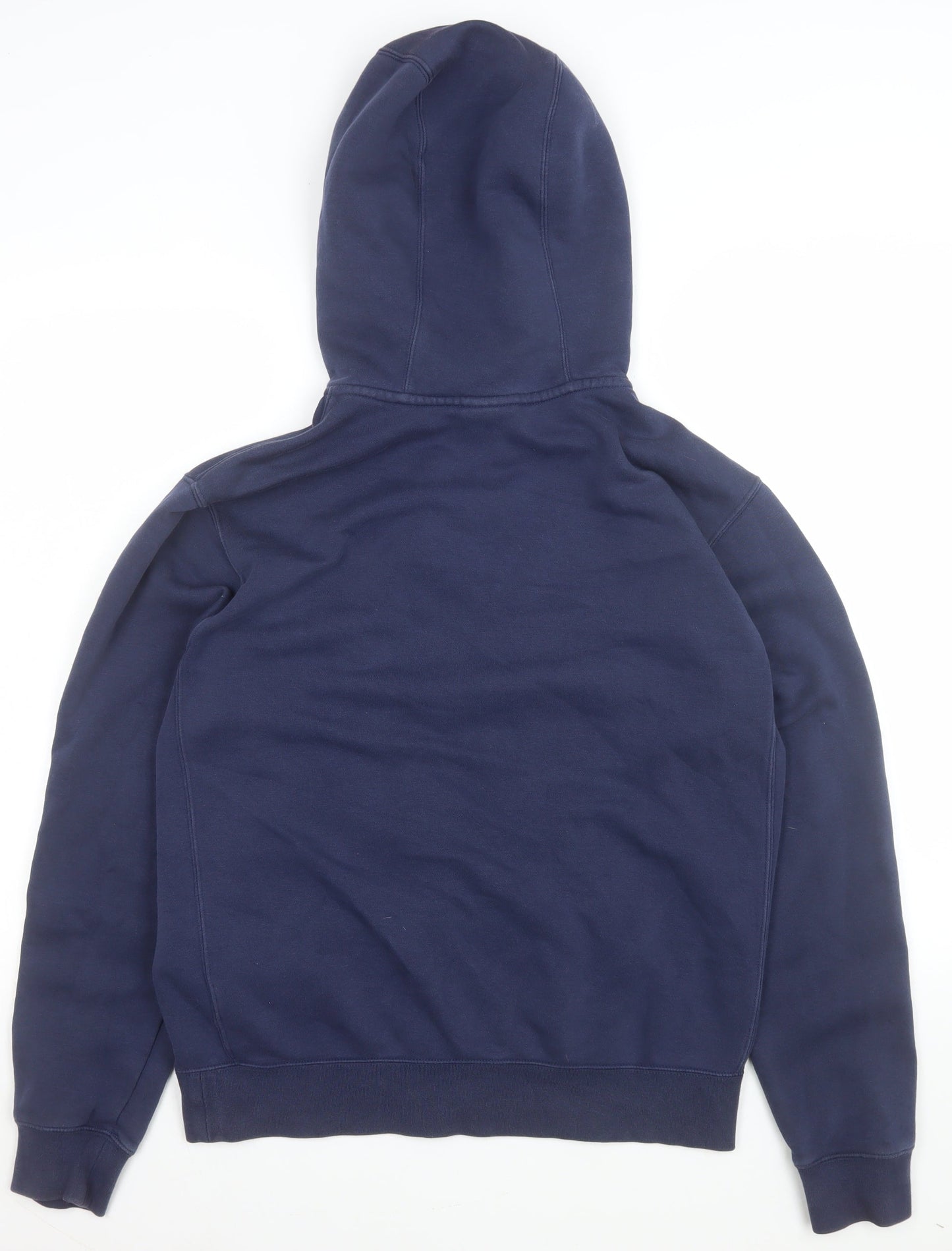Nike Men's Blue Full Zip Hooded Fleece Jacket Size S