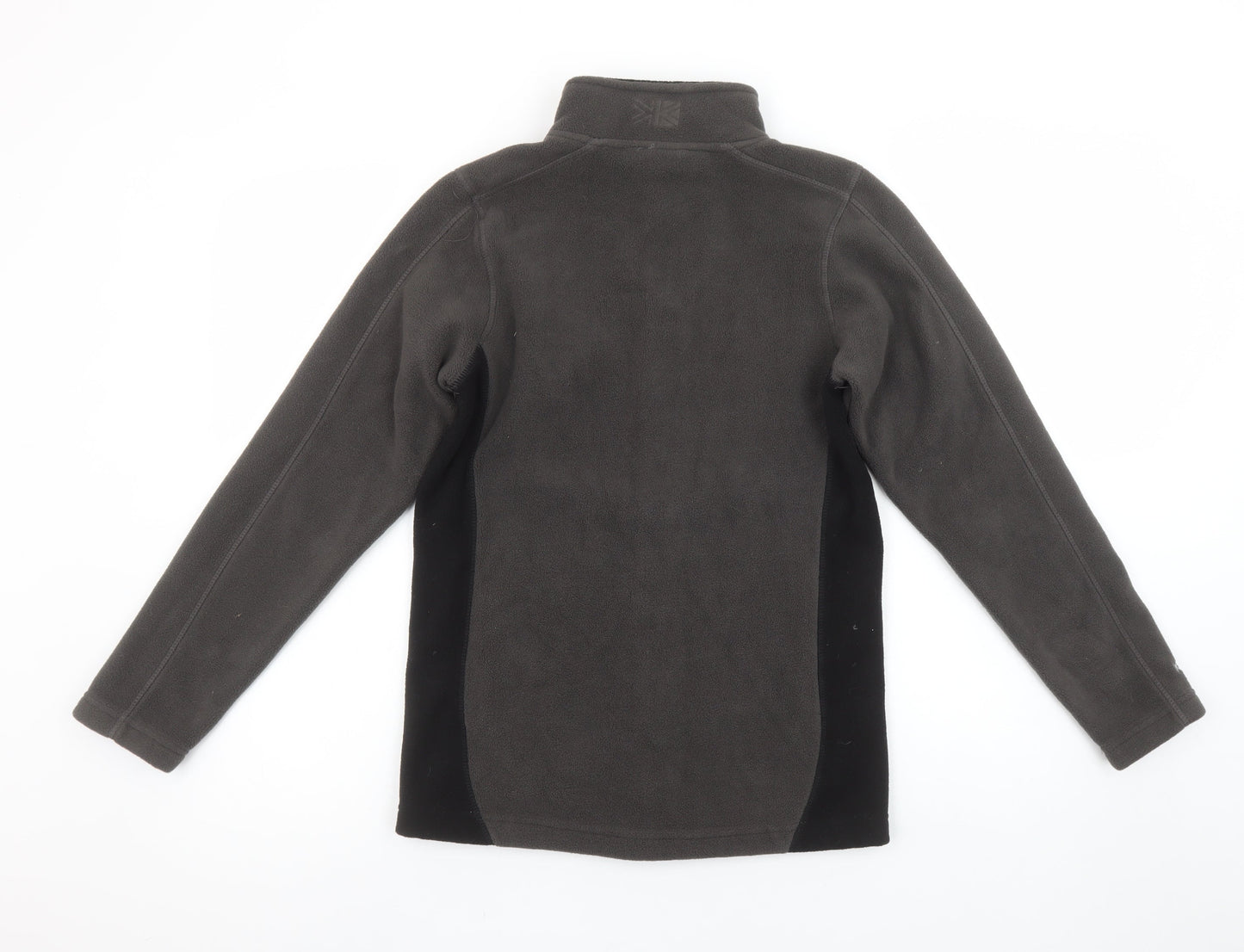 Karrimor Boys Grey 13 Years Fleece Jacket Full Zip Outdoor 300 Weight
