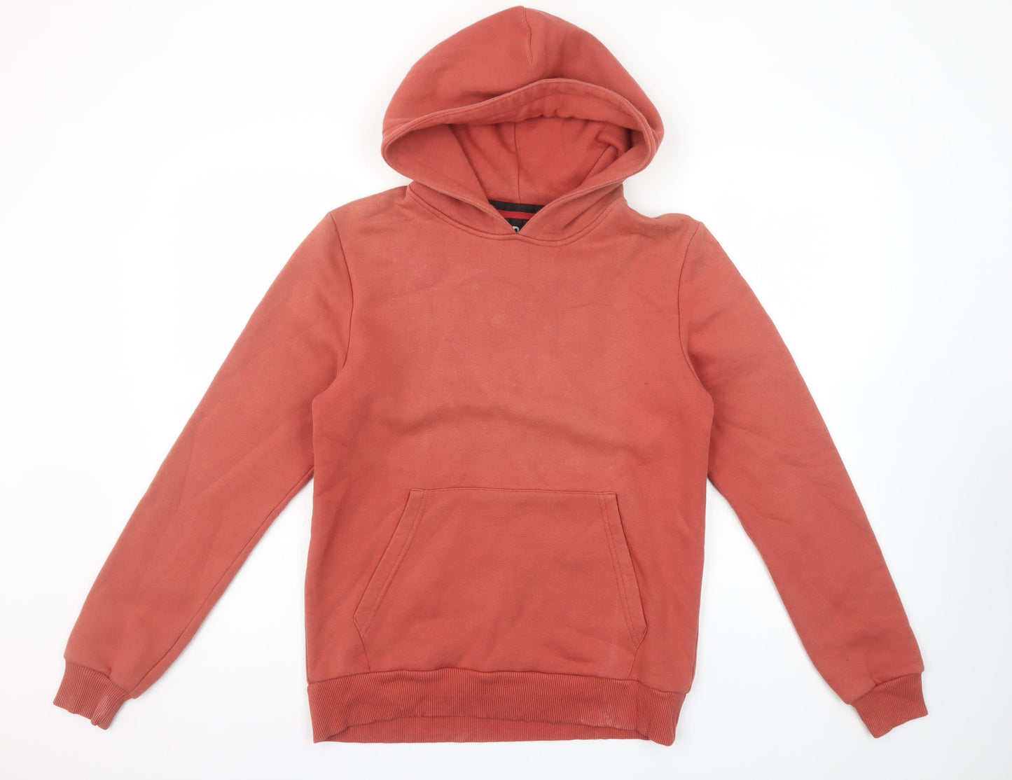 Gray New York Men's Red Pullover Hoodie S Graphic Print Cotton Blend