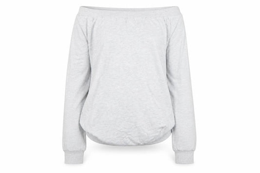 H&M Girls Grey 'It’s Snow Problem' Winter Pullover Sweatshirt Age 10 Years