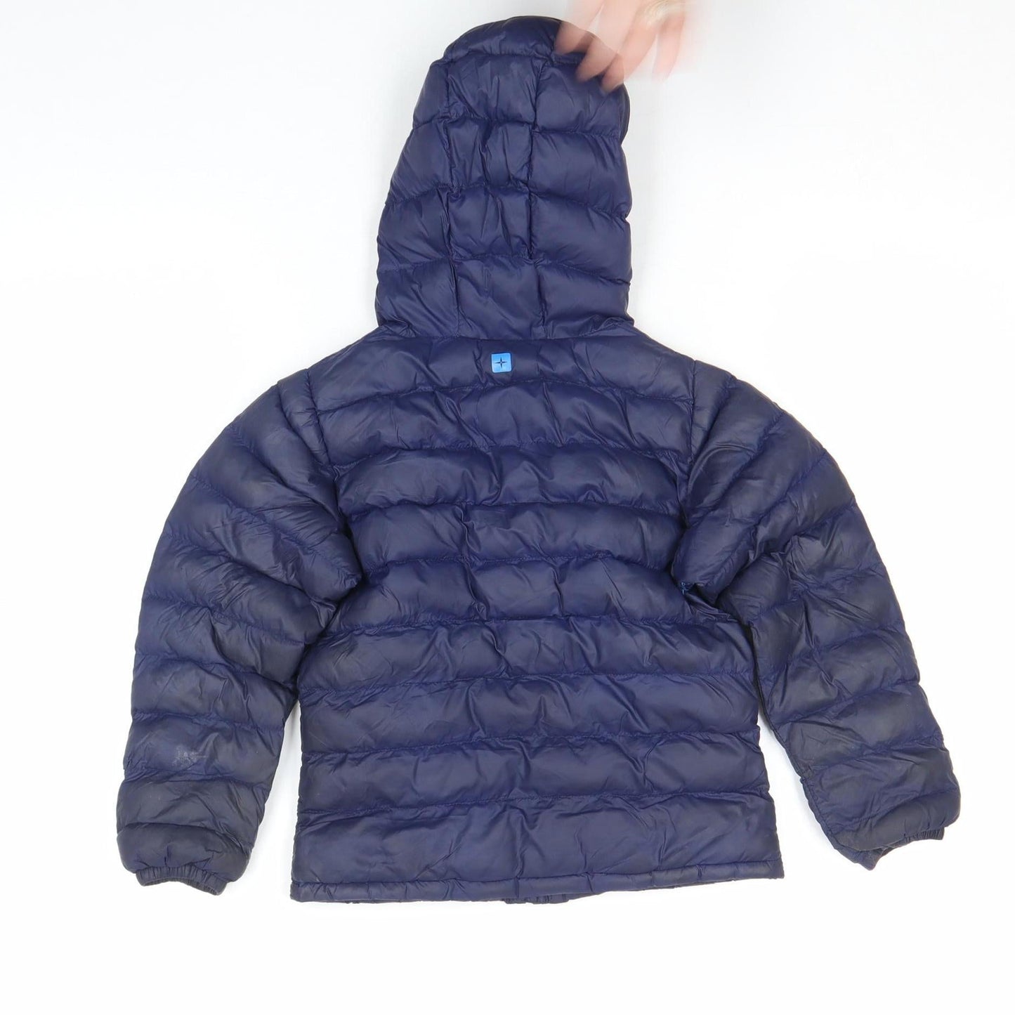 Mountain Warehouse Boys Blue Hooded Puffer Jacket 3-4 Years Lightweight Down Coat