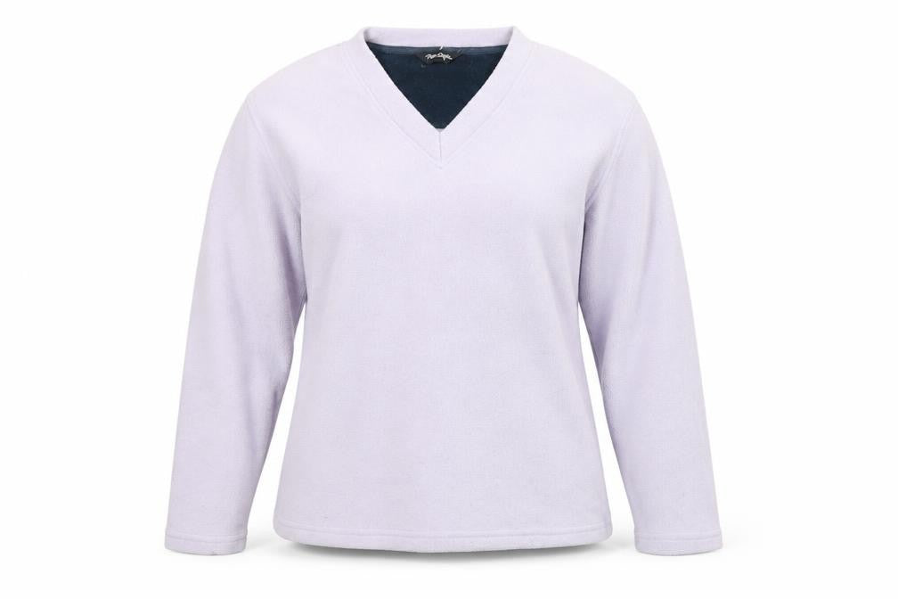 Peter Storm Women Lilac Fleece Pullover Sweatshirt Size 14