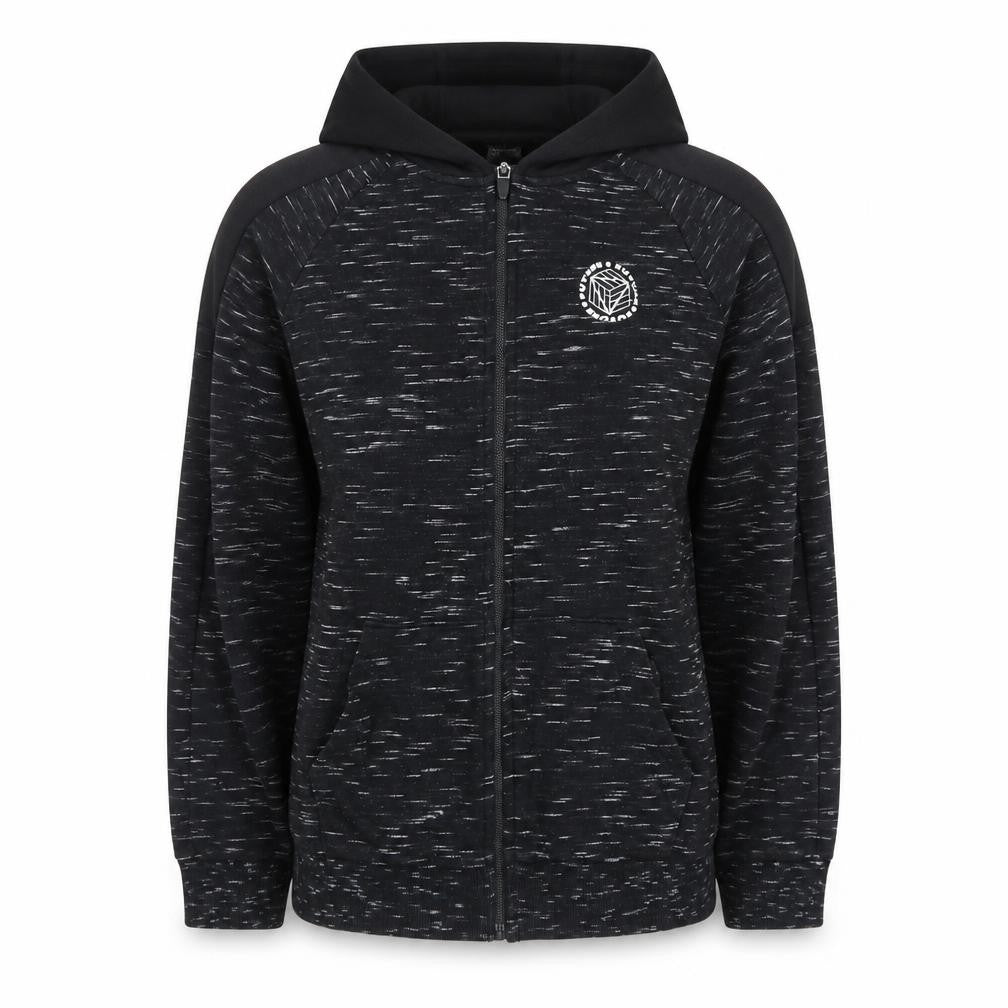 F&F Boys Black Full Zip Hoodie 12-13 Years Gamer Print Cotton Blend