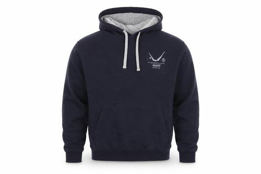 Roly Men’s Blue Pullover Hoodie M Regular Fit Graphic Print