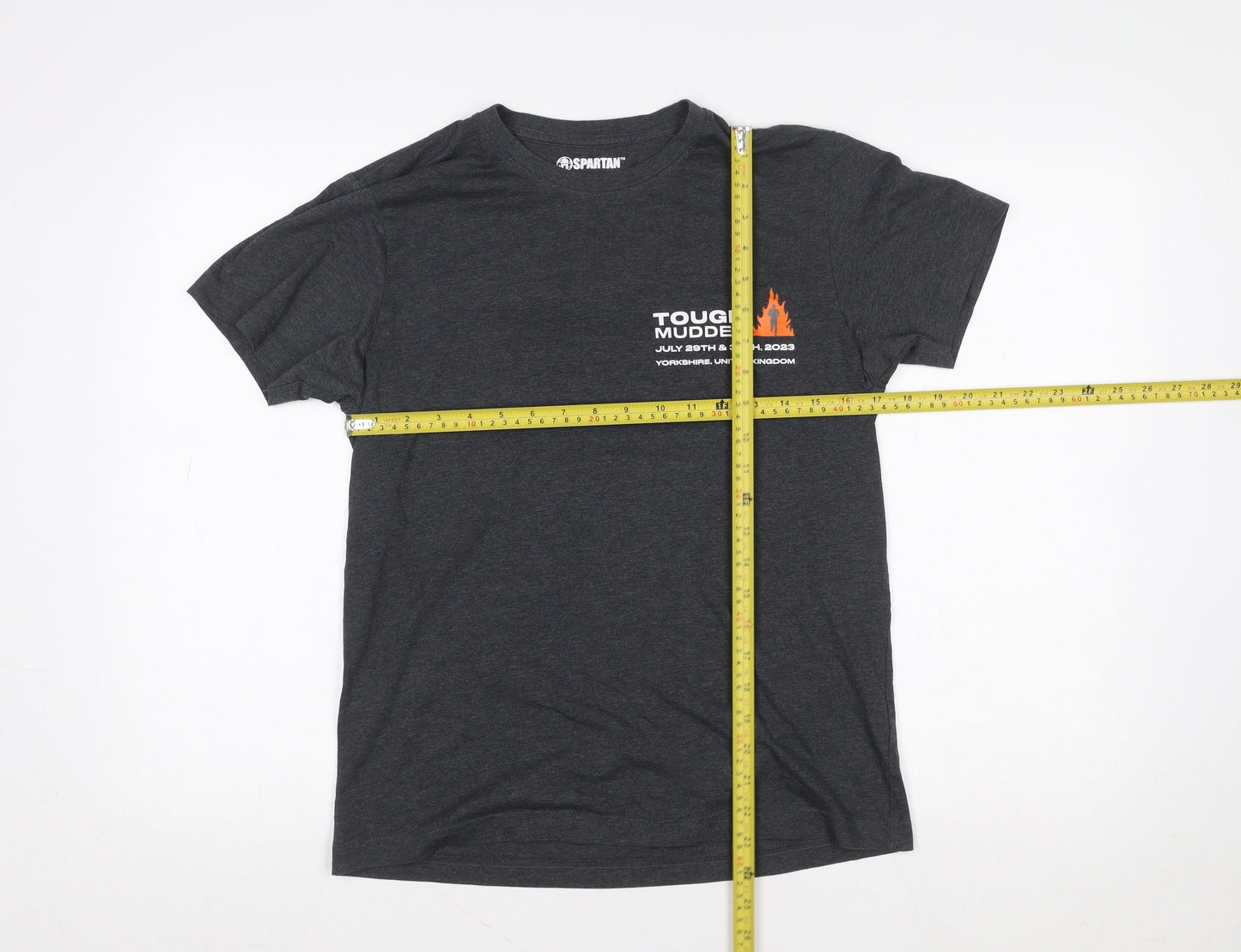 Spartan Women's Grey Tough Mudder T-Shirt Size S Casual Sportswear