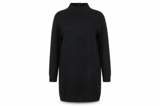 Collusion Women's Black High Neck Long Sleeve Jumper Dress Size 8