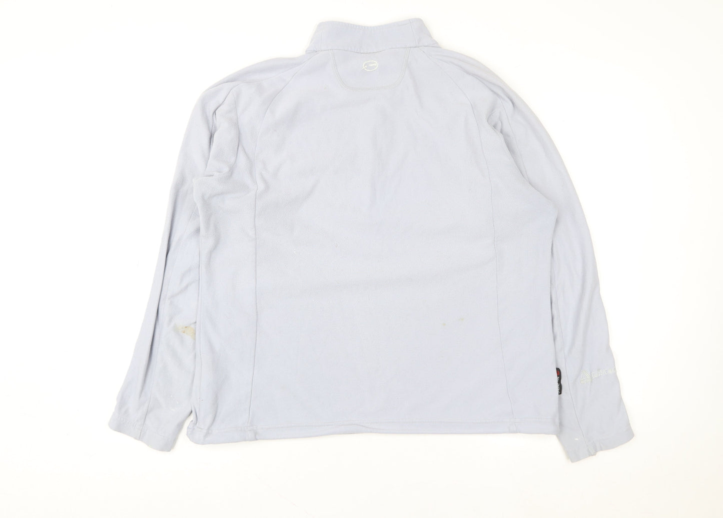 Sprayway Women’s Grey Fleece Half Zip Outdoor Jacket UK 16