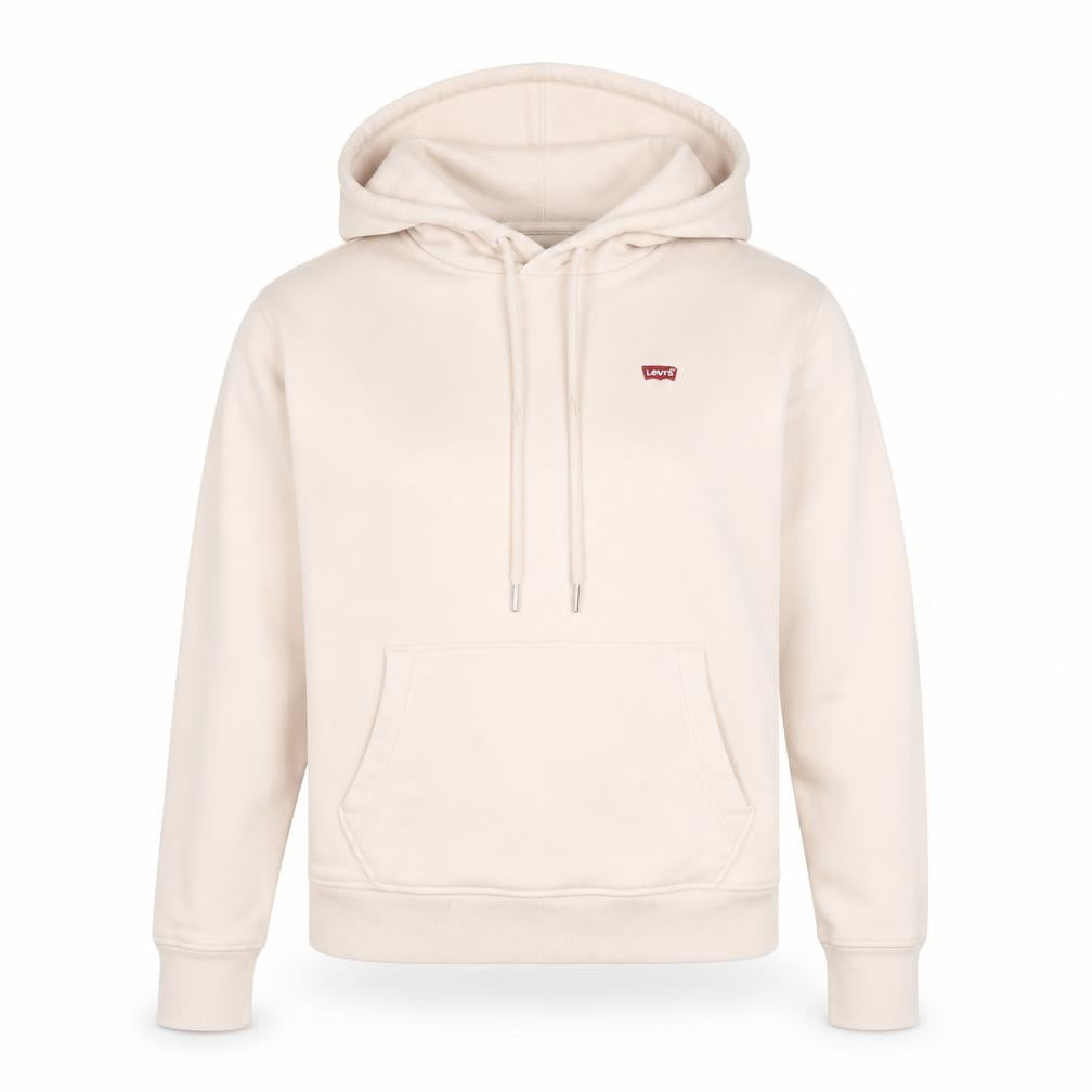 Levi's Women's Beige XS Pullover Hoodie 100% Cotton Casual