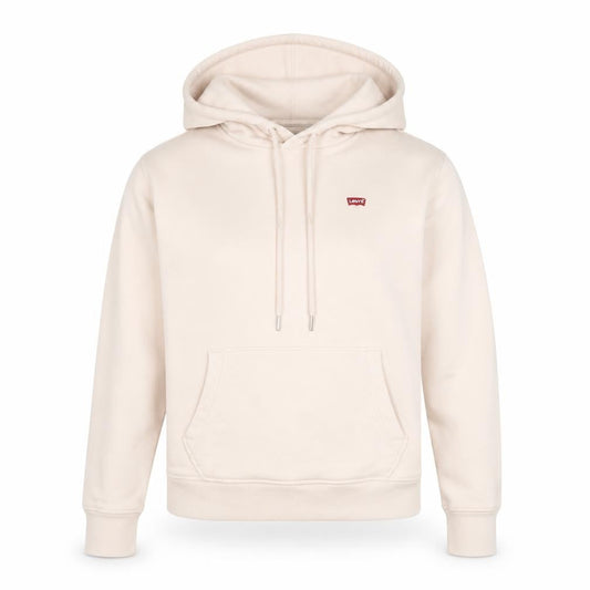 Levi's Women's Beige XS Pullover Hoodie 100% Cotton Casual