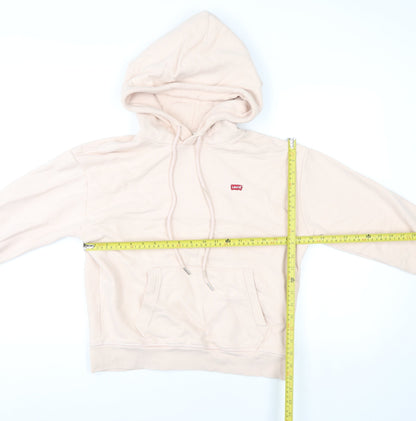 Levi's Women's Beige XS Pullover Hoodie 100% Cotton Casual