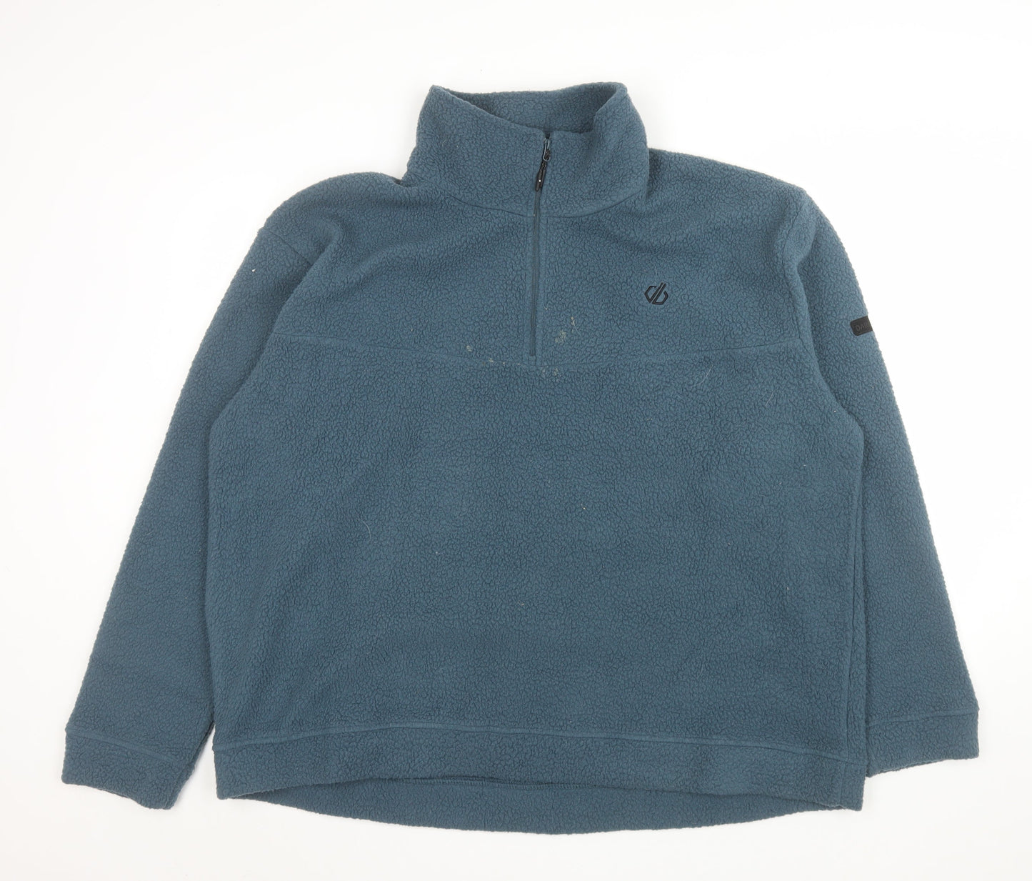 Dare 2B Men's Blue 3XL Fleece 1/4 Zip Pullover Sweatshirt