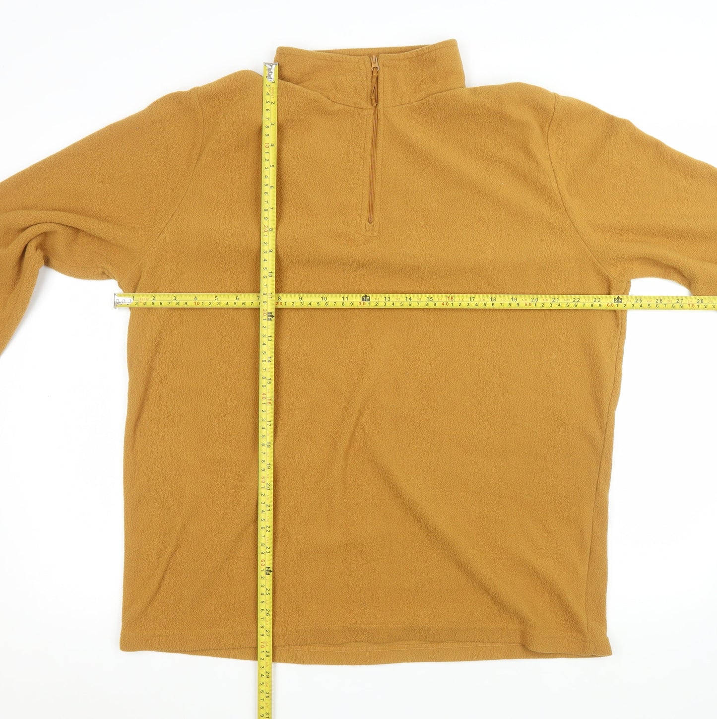 Mountain Warehouse Women's Brown Fleece Pullover 1/2 Zip Sweatshirt XL