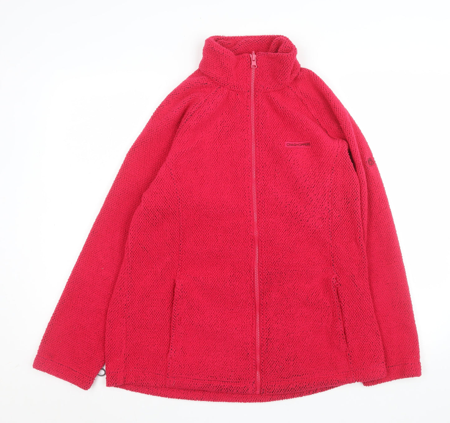 Craghoppers Women’s Pink Fleece Full Zip Jacket UK 14