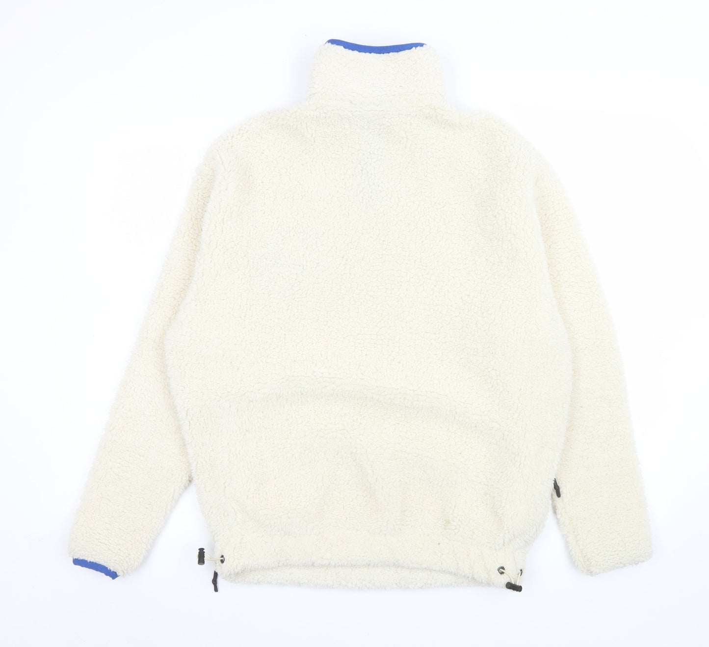 ASOS DESIGN Men's Ivory Fleece Pullover Sweatshirt XS