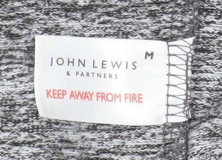 John Lewis Women Grey Long Knit Coatigan Size M