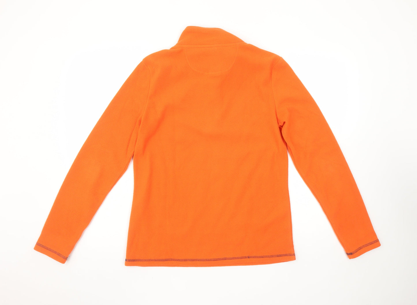 Peter Storm Women's Orange 1/2 Zip Fleece Sweatshirt Size 12
