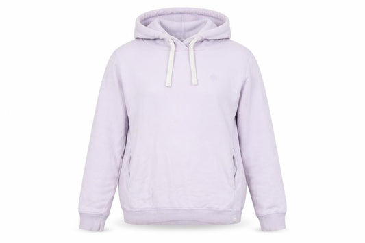 FatFace Women Pale Lilac Hooded Pullover Sweatshirt Size S