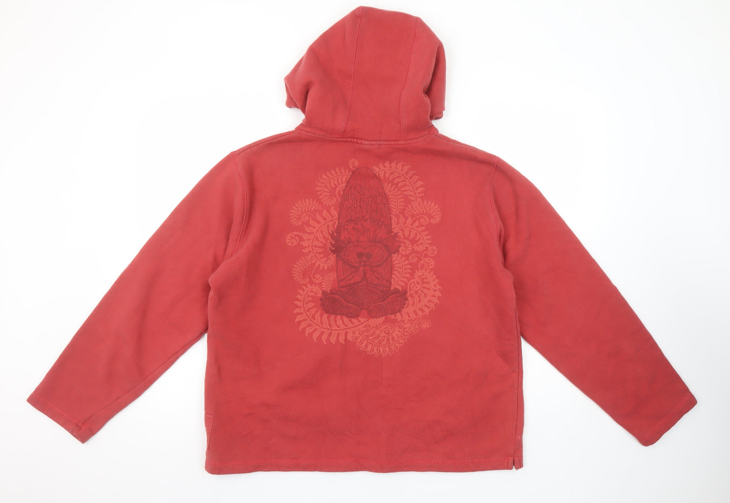 Saltrock Womens Red Pullover Hoodie Small Cotton Blend Casual