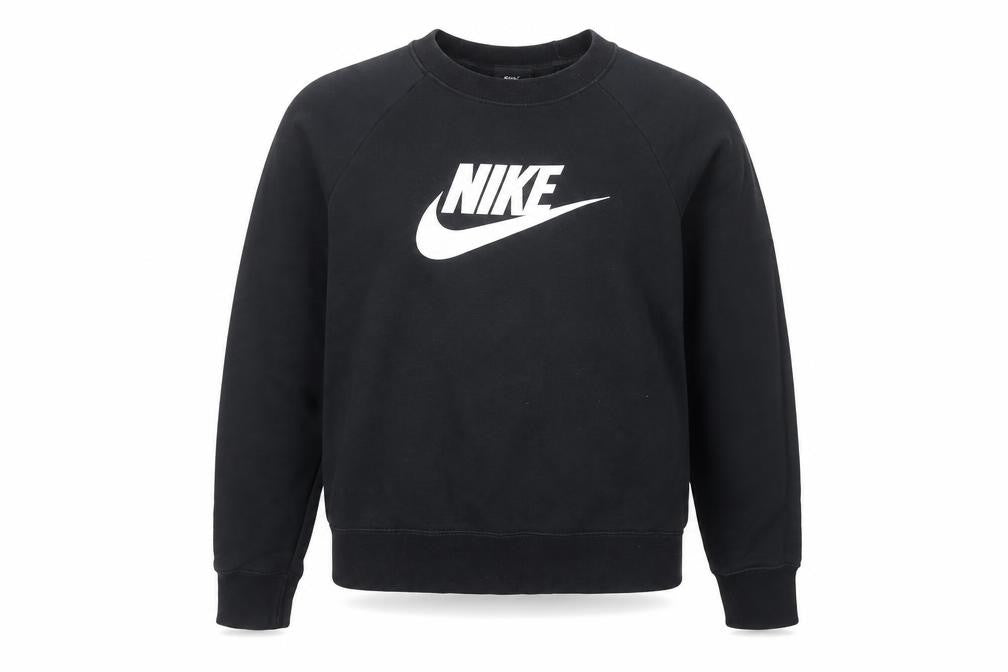 Nike Women's Black Crew Neck Pullover Sweatshirt Size M