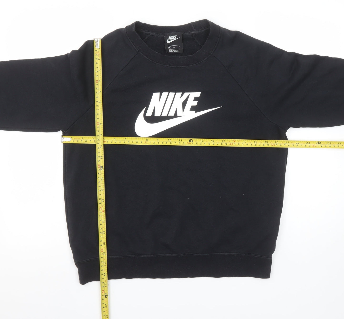 Nike Women's Black Crew Neck Pullover Sweatshirt Size M