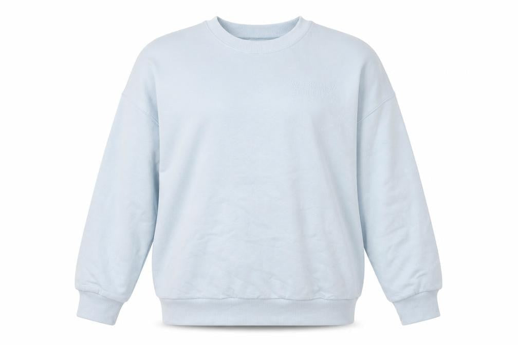 Marks & Spencer Girls Blue Crew Neck Weekend Edition Sweatshirt 13-14 Years