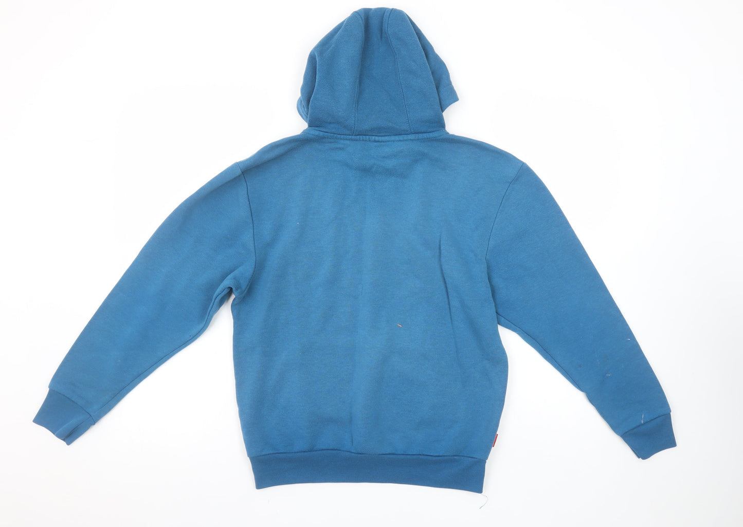 Slazenger Boys Blue Pullover Hoodie 11-12 Years Cotton Blend Casual