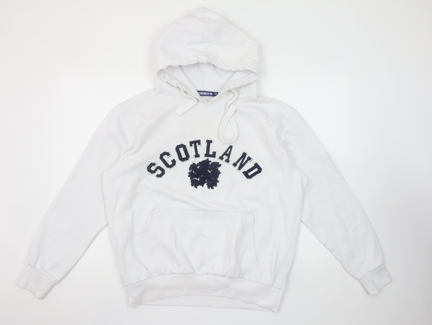 Remember Me Women's White Scotland Hoodie Size M