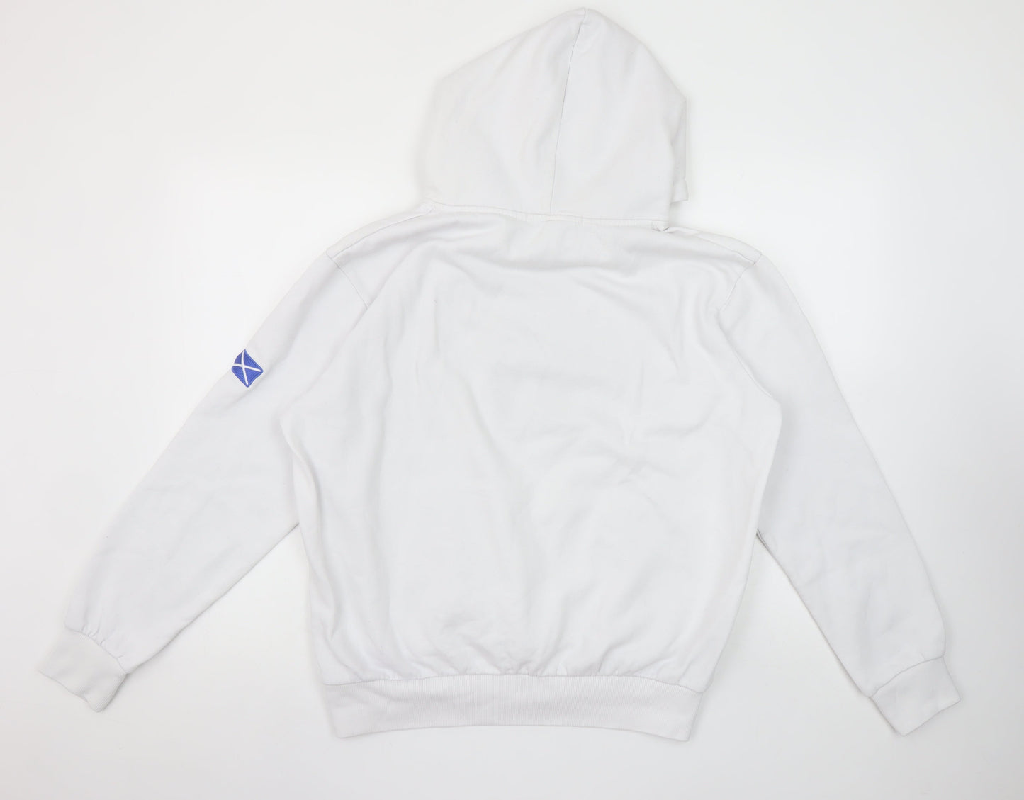 Remember Me Women's White Scotland Hoodie Size M