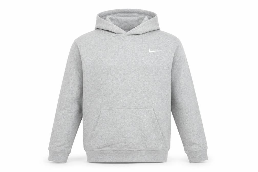 Nike Boys Grey Pullover Hoodie XL 13-15 Years Cotton Blend