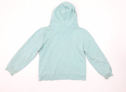Yigga Girls Blue Sequin Squirrel Pullover Hoodie Size 13-14 Years