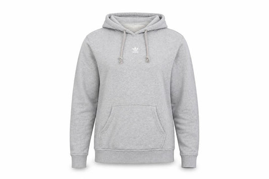 Adidas Womens Grey Size 14 Pullover Hoodie Cotton Blend Casual