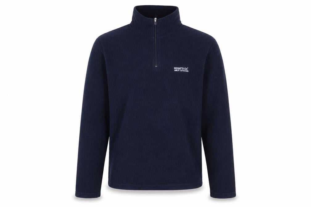 Regatta Men’s Blue Fleece 1/4 Zip Pullover Sweatshirt Size S