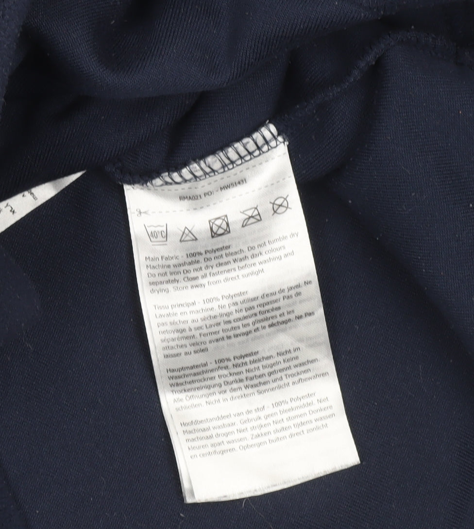 Regatta Men’s Blue Fleece 1/4 Zip Pullover Sweatshirt Size S