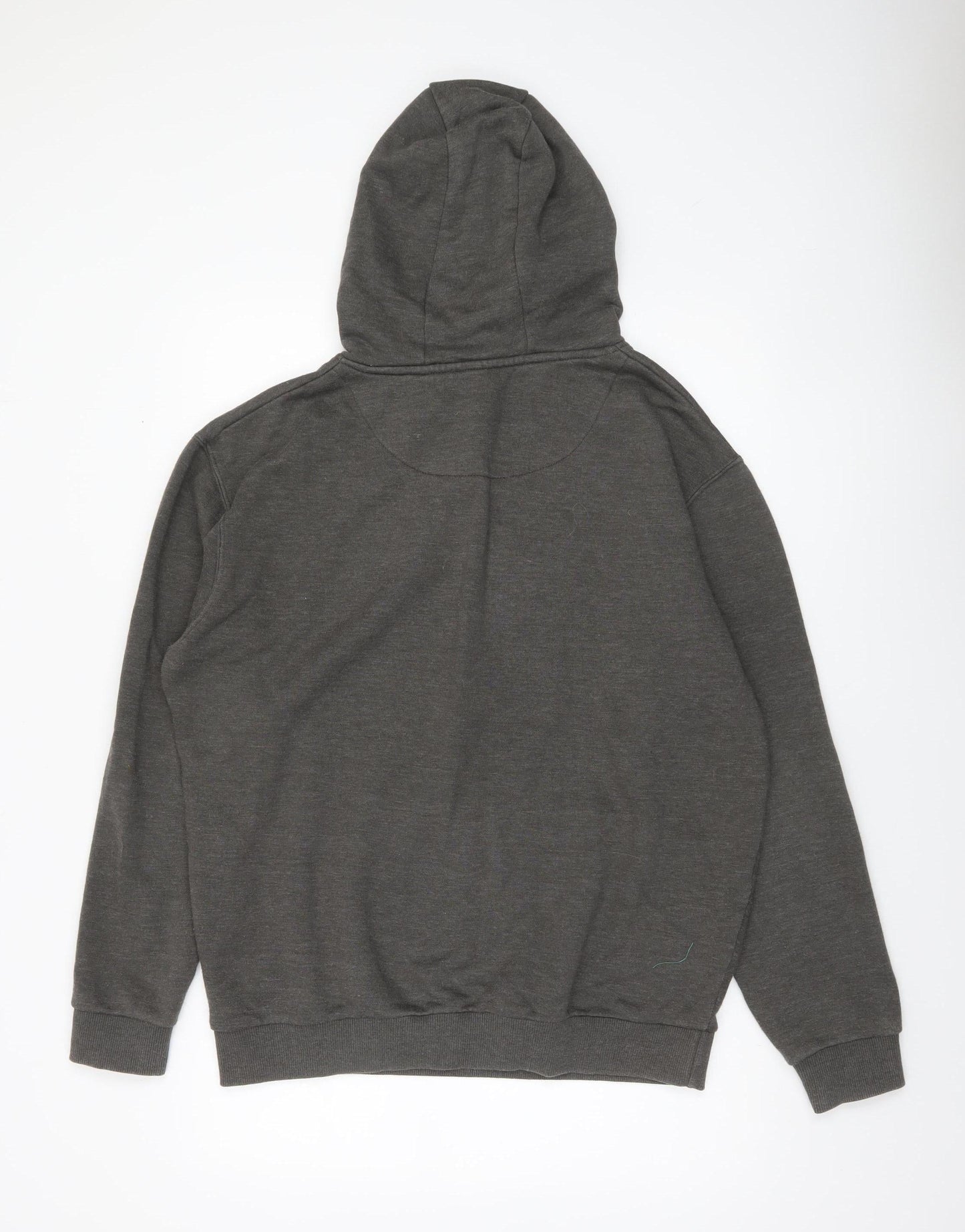 Ellesse Men's Grey Pullover Hoodie Medium Regular Fit Logo Sweatshirt