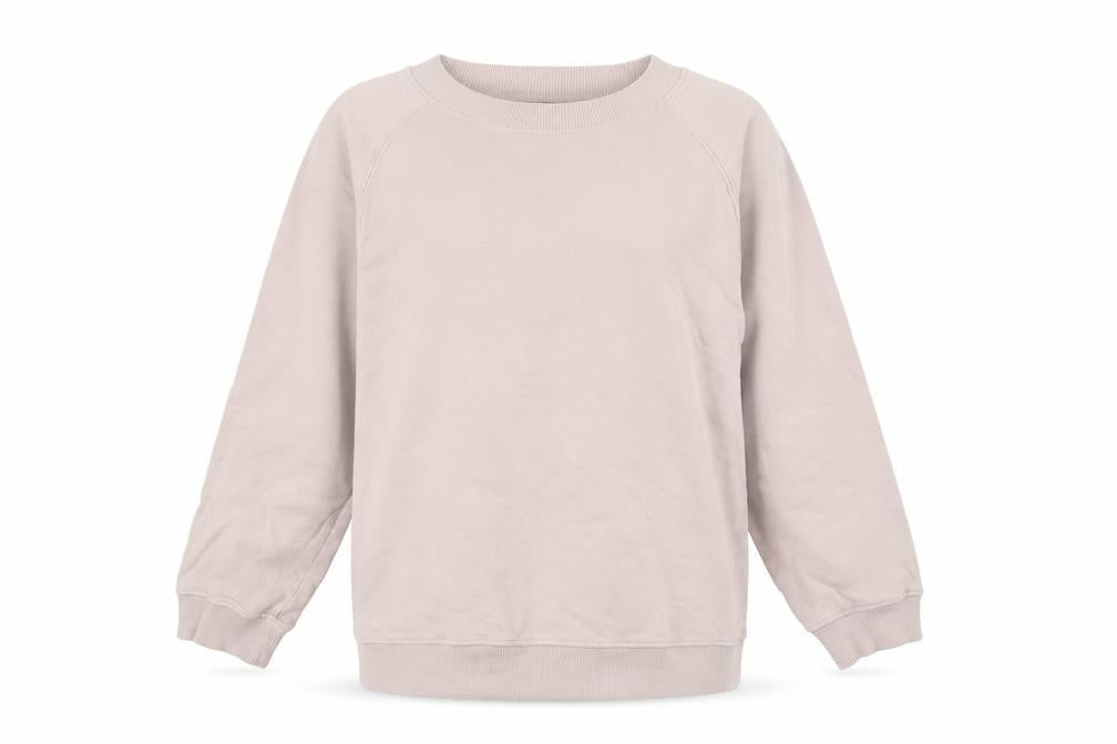 BDG Women Beige Cotton Pullover Sweatshirt Size L