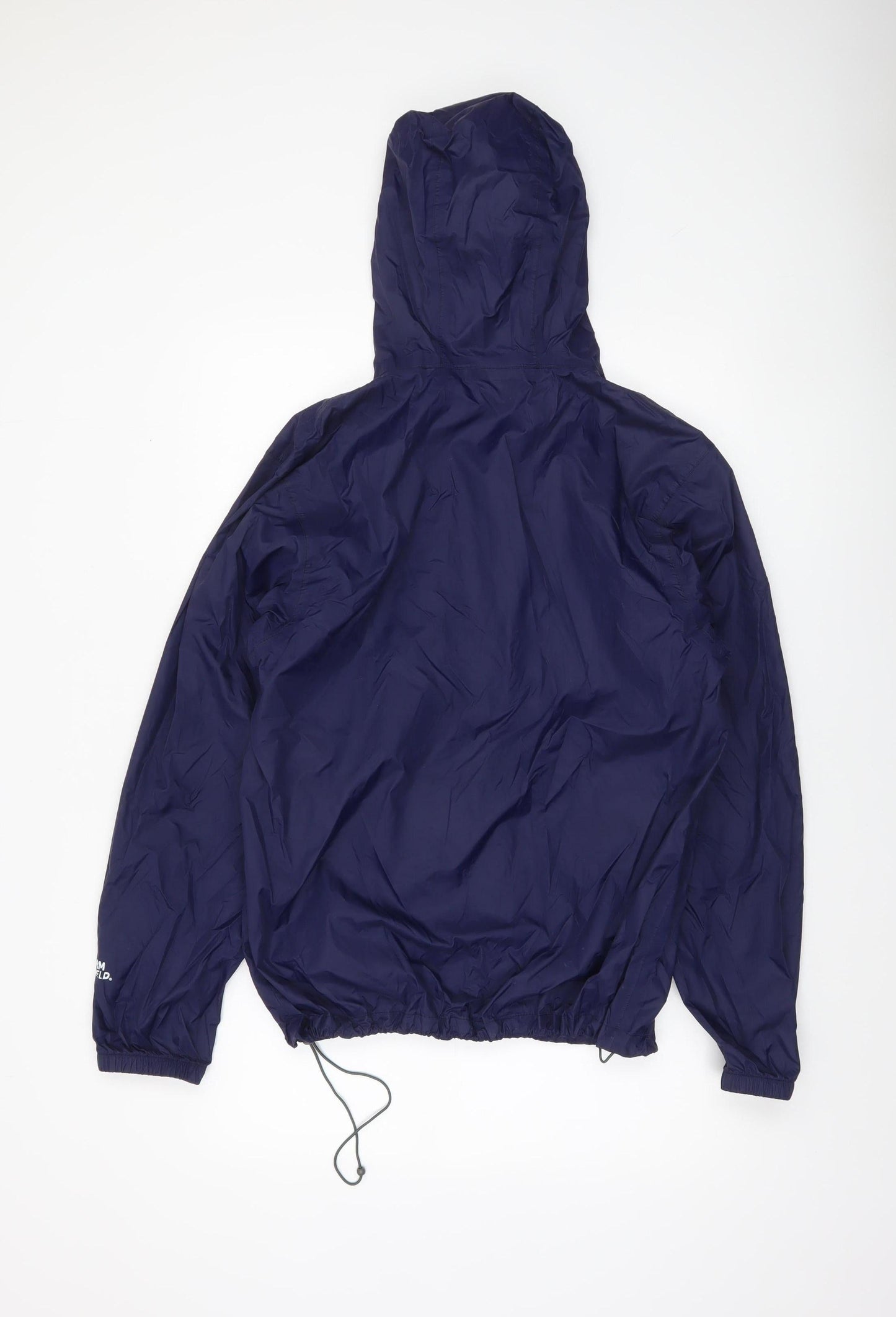 Peter Storm Men's Blue Waterproof Hooded Rain Jacket Size S