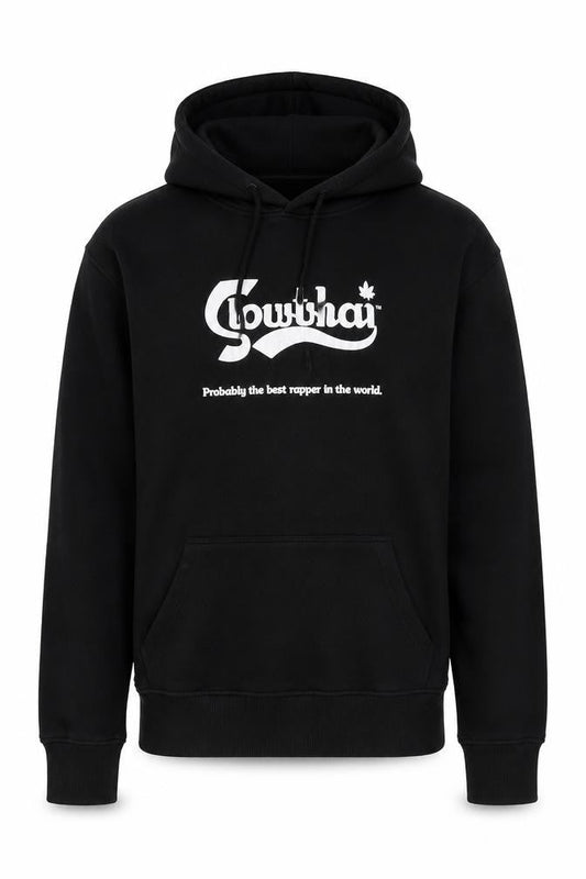 Blanks Factory Men's Black Pullover Hoodie S Graphic Print