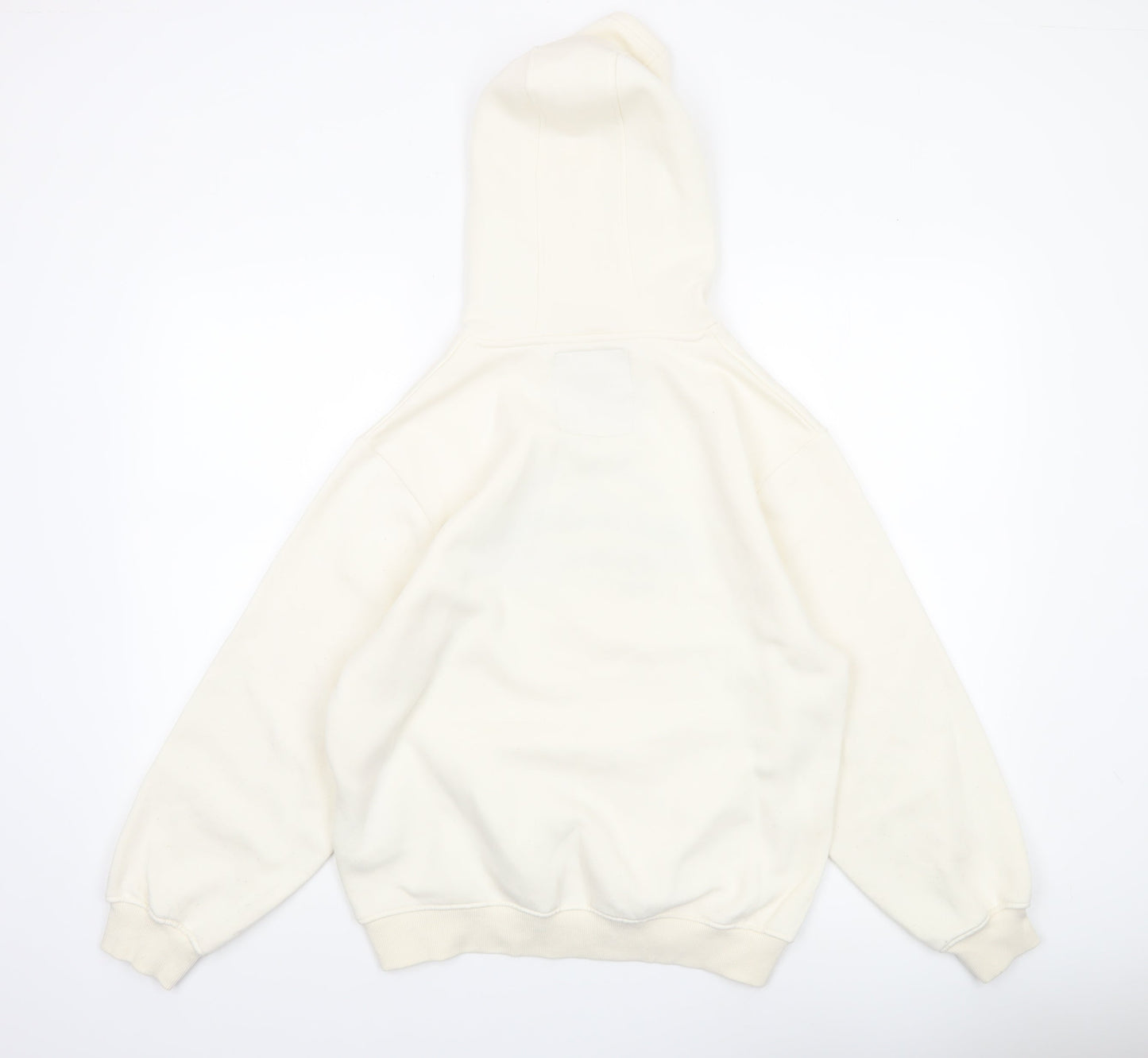 Threadbare Women’s Ivory Pullover Hoodie XS Cotton Blend Aspen Print