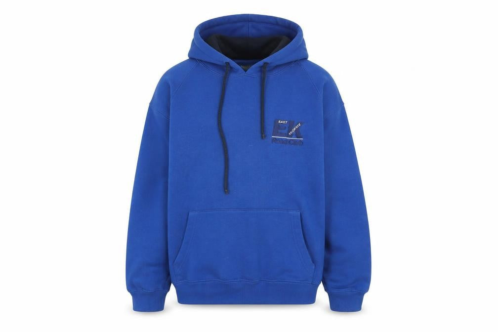 Papini Boys Blue Pullover Hoodie XS Cotton Blend Hooded Sweatshirt