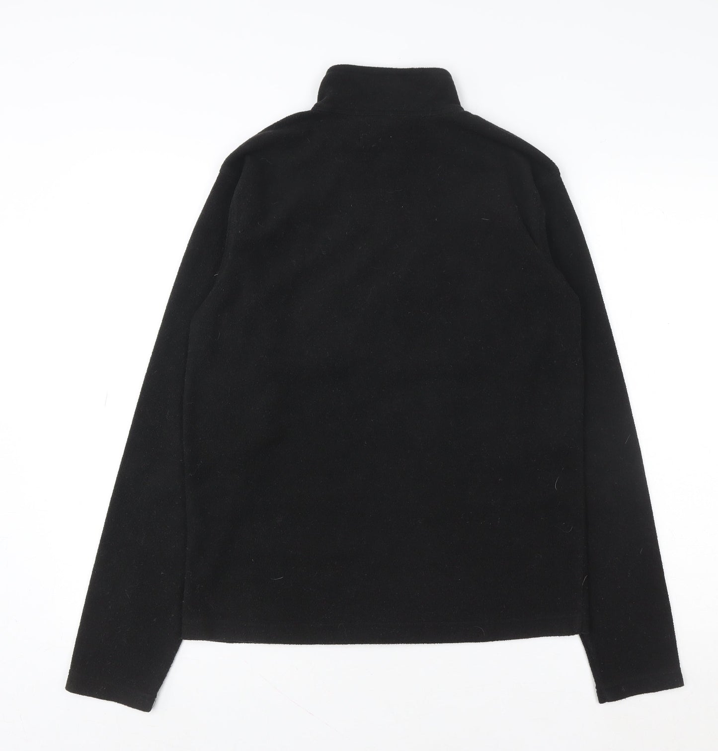 Regatta Men's Black Fleece 1/4 Zip Pullover Sweatshirt Size S