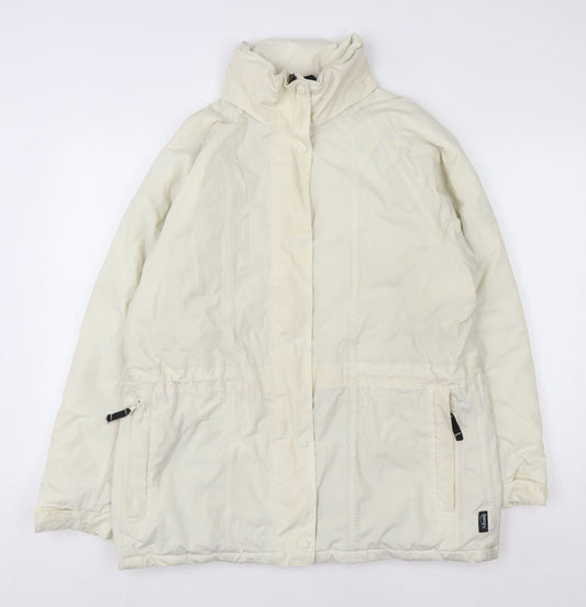 Regatta Womens Ivory Waterproof Parka Jacket Size 12