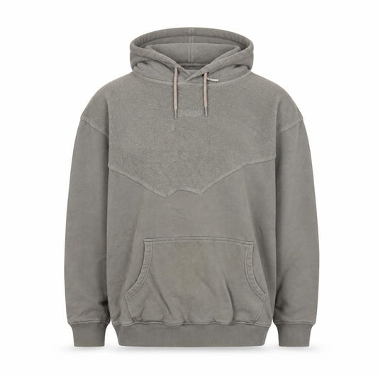 Pray Men’s Grey XL Pullover Hoodie Cotton Fleece Sweatshirt