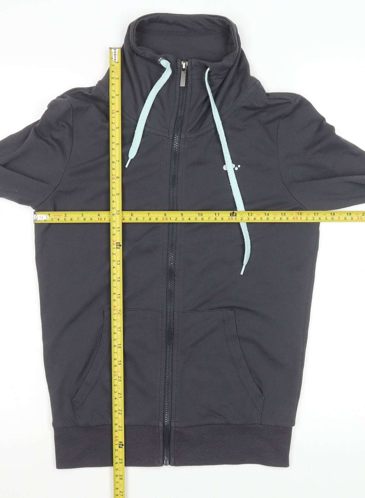 ONLY PLAY Women's Black Track Jacket Size S Full Zip Activewear