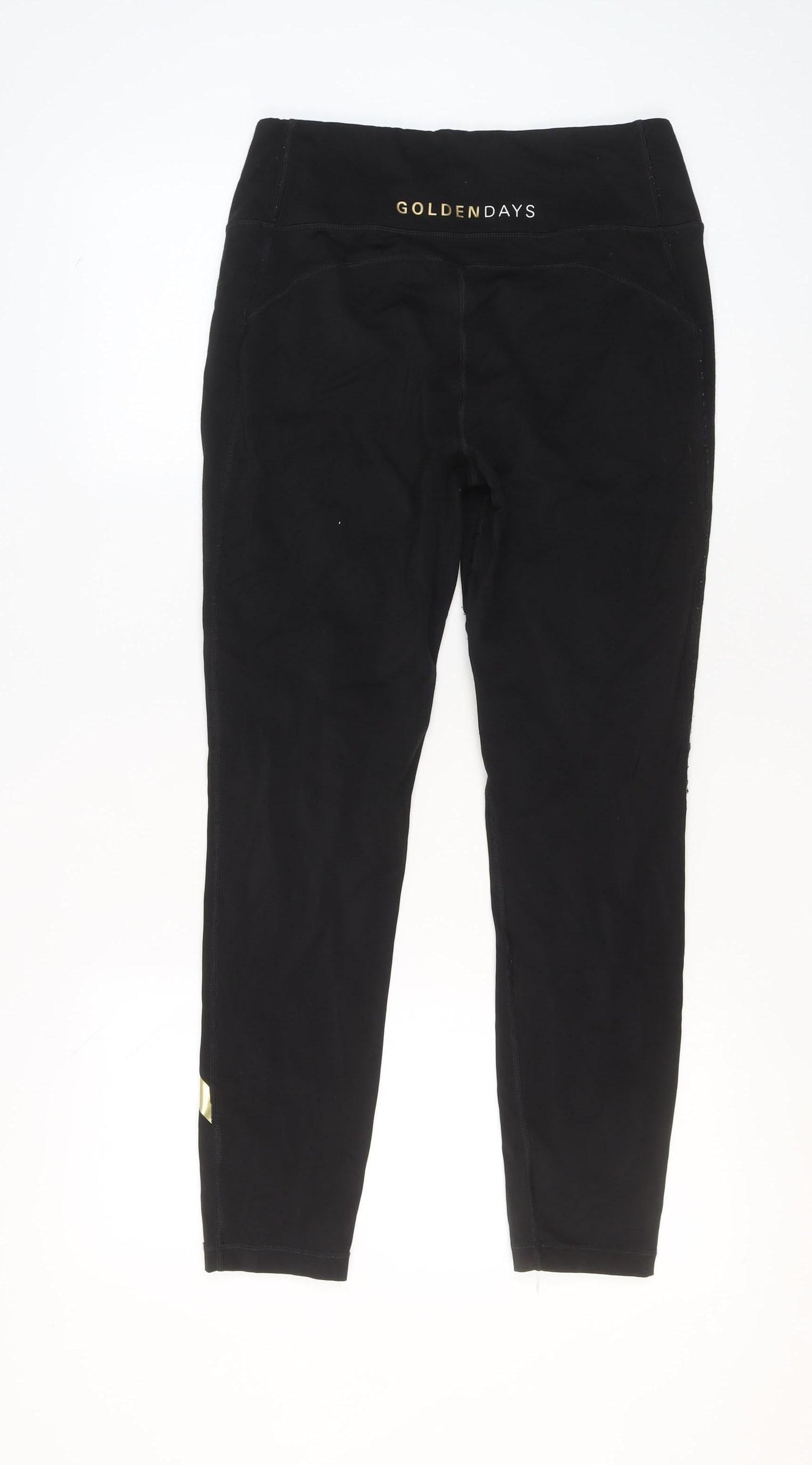 BOSS Womens Black Stretch Activewear Leggings Slim Fit