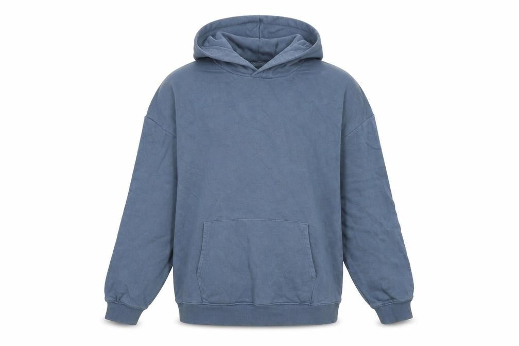 Marks & Spencer Boys Blue Pullover Hoodie 13-14 Years Cotton Blend