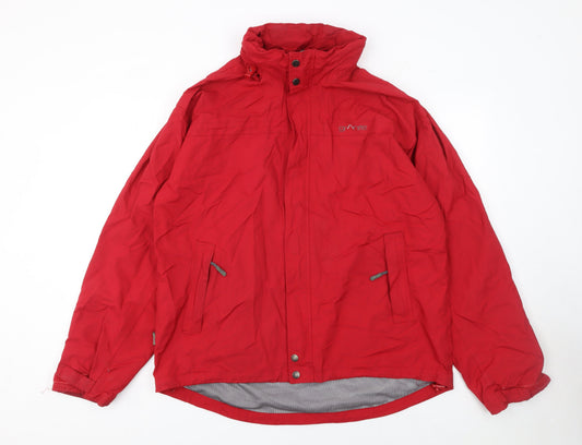 Granite Men Red XL Waterproof Outdoor Rain Jacket Daniel B